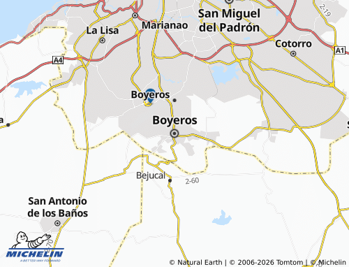 Mappa MICHELIN Boyeros - ViaMichelin