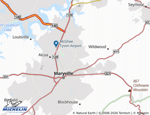 Mapa MICHELIN Eagleton Village - ViaMichelin