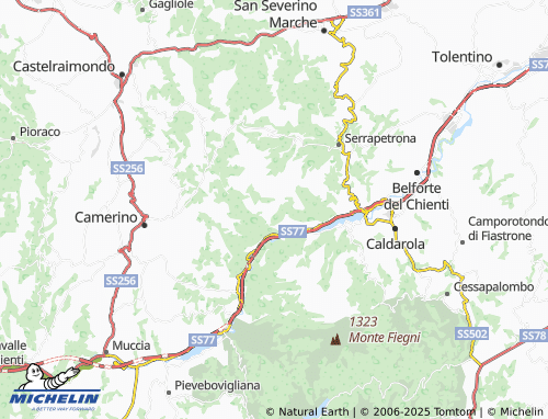 Carte MICHELIN Statte - ViaMichelin