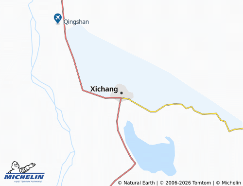 MICHELIN Xichang map - ViaMichelin
