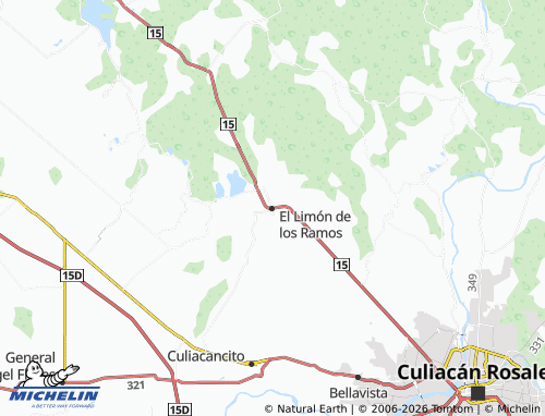 Mapa MICHELIN El Limón de los Ramos - ViaMichelin