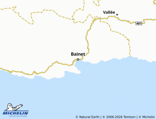 Carte MICHELIN Bainet - ViaMichelin