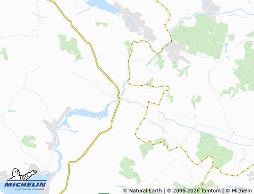 Carte MICHELIN Novokostiantyniv - ViaMichelin