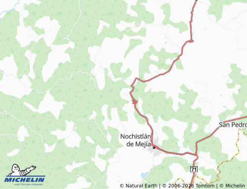Kaart MICHELIN El Sitio - ViaMichelin