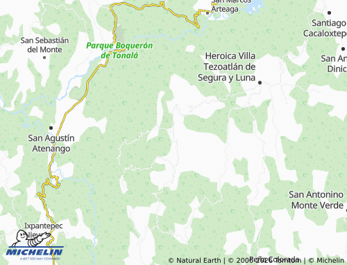 Mappa MICHELIN San Andrés Yutatío Centro - ViaMichelin