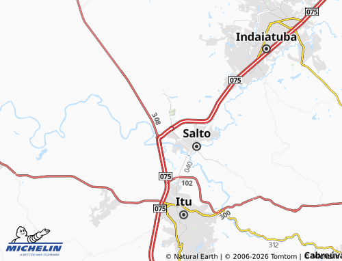 Mapa MICHELIN Ajudante - ViaMichelin