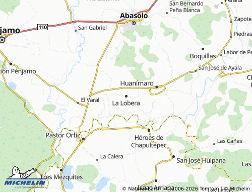 Mapa MICHELIN La Lobera - ViaMichelin