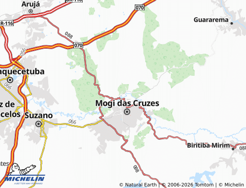 Mapa MICHELIN Jardim Rodeio - ViaMichelin