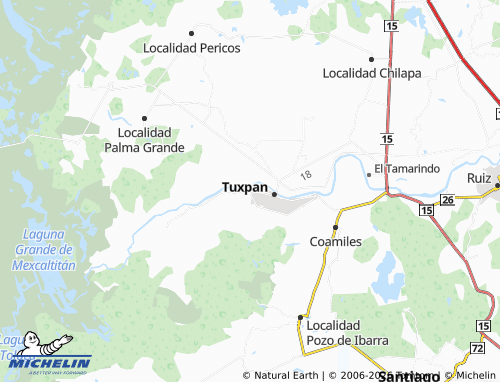 MICHELIN Ismael Verdín map - ViaMichelin