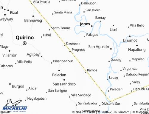 MICHELIN Guinalbin map - ViaMichelin