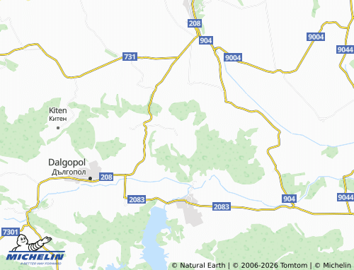 MICHELIN Chayka map - ViaMichelin