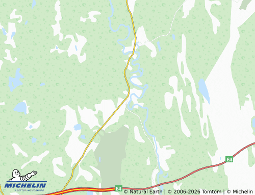MICHELIN Brattfors map - ViaMichelin