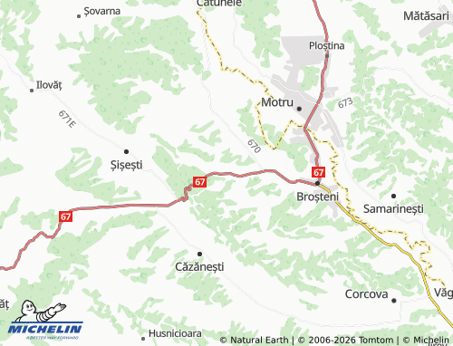 Mappa MICHELIN Gârdoaia - ViaMichelin