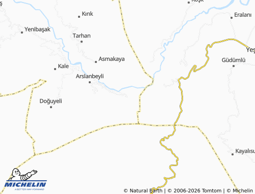 MICHELIN İnandık map - ViaMichelin