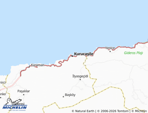 MICHELIN Kargacak map - ViaMichelin