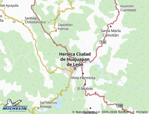 Kaart MICHELIN Volcanes - ViaMichelin