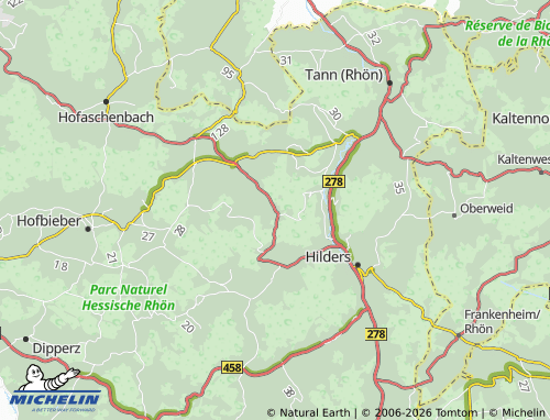 MICHELIN Unterbernhards map - ViaMichelin