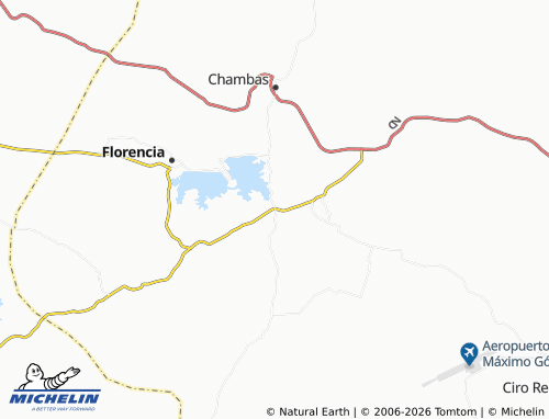 MICHELIN Tamarindo map - ViaMichelin