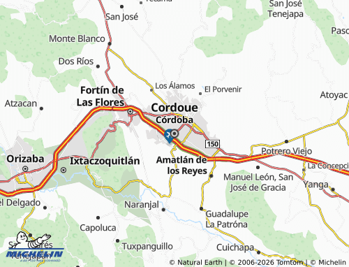 Mappa MICHELIN Córdoba - ViaMichelin
