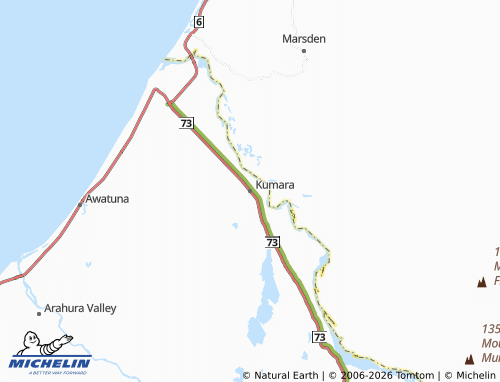 Mapa MICHELIN Kumara - ViaMichelin