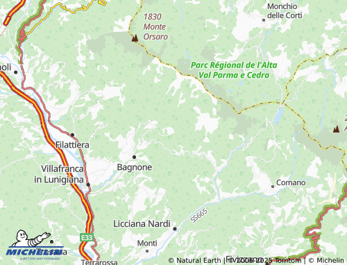 Carte MICHELIN Iera - ViaMichelin
