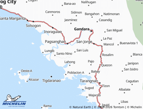 MICHELIN Pange map - ViaMichelin