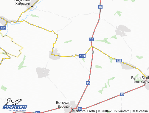 MICHELIN Sirakovo map - ViaMichelin