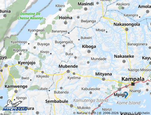 Kaart MICHELIN Buwekula - ViaMichelin