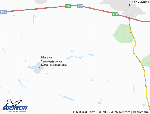 MICHELIN-Landkarte Fedorovka - ViaMichelin