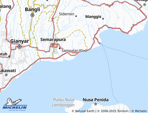 MICHELIN Kusamba map - ViaMichelin