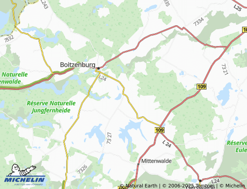 MICHELIN Wichmannsdorf map - ViaMichelin