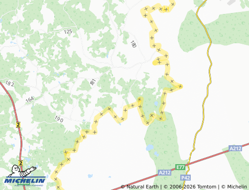 Mapa MICHELIN Kastamara - ViaMichelin