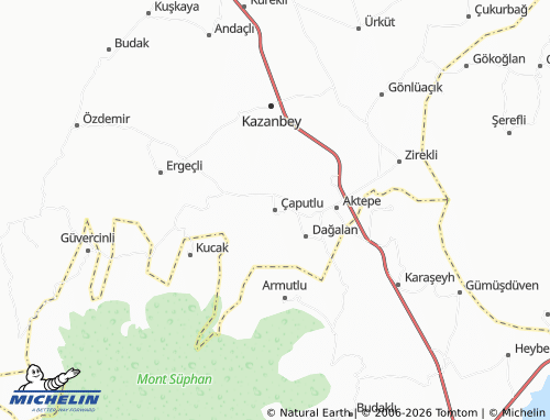 Mappa MICHELIN Çaputlu - ViaMichelin