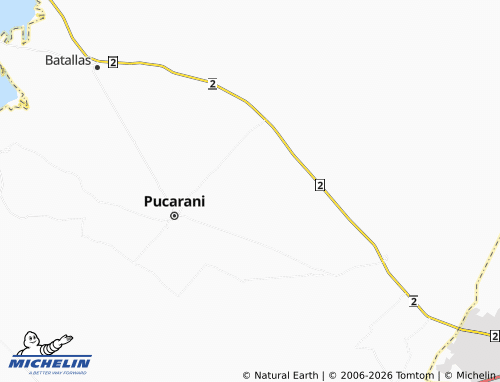 MICHELIN Chipamaya map - ViaMichelin