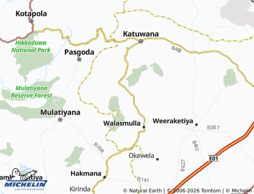 Mapa MICHELIN Agalabada - ViaMichelin