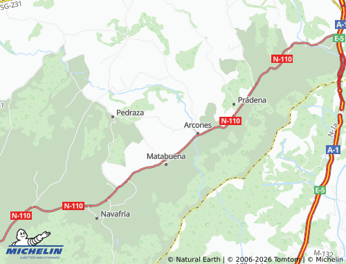 MICHELIN-Landkarte Colladillo - ViaMichelin