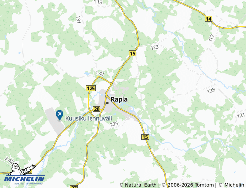 Mapa MICHELIN Uusküla - ViaMichelin