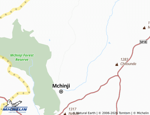 MICHELIN Mazombwe map - ViaMichelin