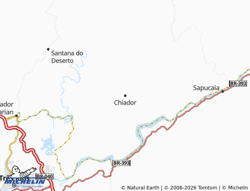 Mapa MICHELIN Chiador - ViaMichelin
