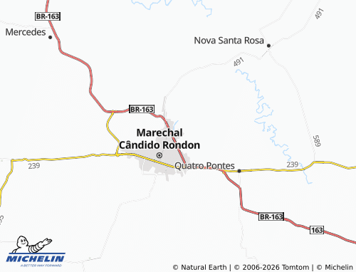 Mapa MICHELIN Primavera - ViaMichelin