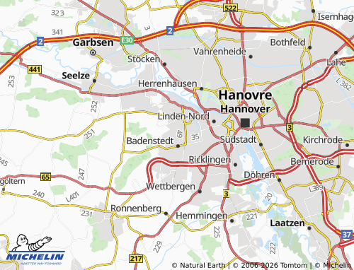 MICHELIN Davenstedt map - ViaMichelin