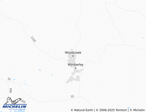 MICHELIN-Landkarte Woodcreek - ViaMichelin