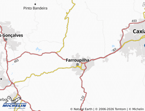 Mapa MICHELIN Belvedere - ViaMichelin