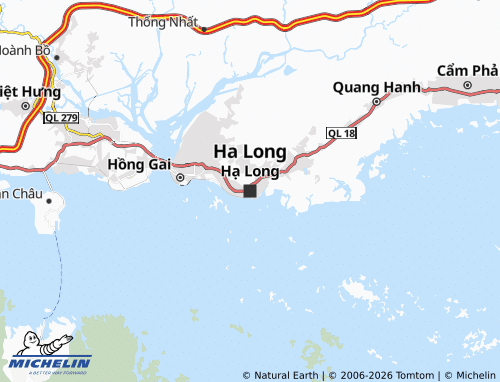 MICHELIN Ha Long map - ViaMichelin