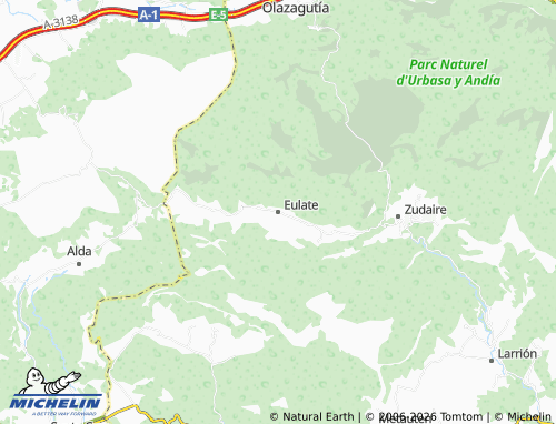 MICHELIN Eulate map - ViaMichelin