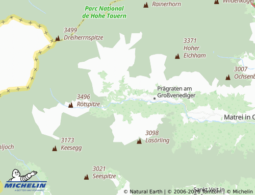 MICHELIN Hinterbichl map - ViaMichelin