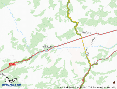 Mappa MICHELIN Poveda - ViaMichelin