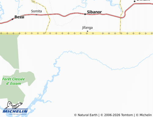 Mapa MICHELIN Djièye - ViaMichelin