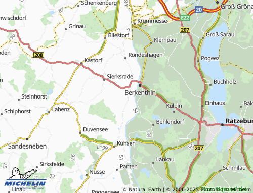 Kaart MICHELIN Göldenitz - ViaMichelin