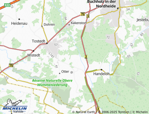 MICHELIN Hoinkenbostel map - ViaMichelin